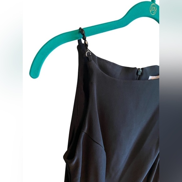 CDC Dress black with beaded straps size 6 - Picture 6 of 13